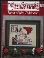 Santa Of My Childhood Cross Stitch