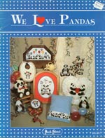 We Love Pandas Cross Stitch