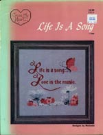 Life Is A Song Cross Stitch