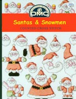 Santas and Snowmen Cross Stitch