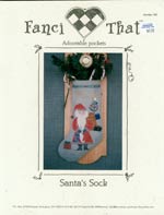 Santa's Sock Cross Stitch