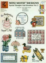 Mini Motif Designs - Special Thoughts and Occassions Vol. 2 Cross Stitch