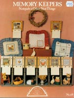 Memory Keepers, Notepads and Other Neat Things Cross Stitch