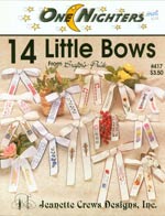 14 Little Bows (One Nighters) Cross Stitch