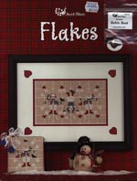 Flakes with charm Cross Stitch