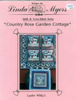 Country Rose Garden Cottage Cross Stitch