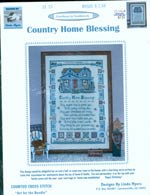 Country Home Blessing Cross Stitch
