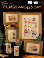 Things Angels Say Cross Stitch