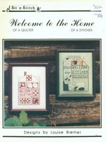 Welcome to the Home Of A Quilter, Of A Stitcher Cross Stitch