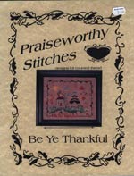 Be Ye Thankful Cross Stitch