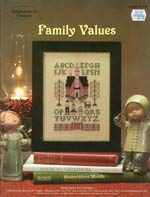 Family Values Cross Stitch