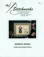 Spring Angel - Gathering Angel Series Cross Stitch