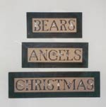 Charmed Bears, Angels, Christmas Cross Stitch