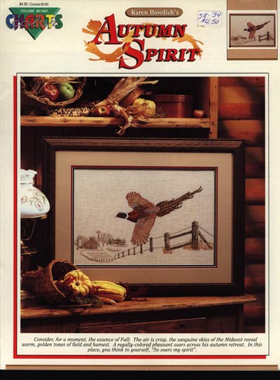 Autumn Spirit Cross Stitch Leaflet