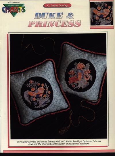 Duke and Princess Cross Stitch Leaflet