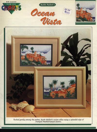 Ocean Vista Cross Stitch Leaflet