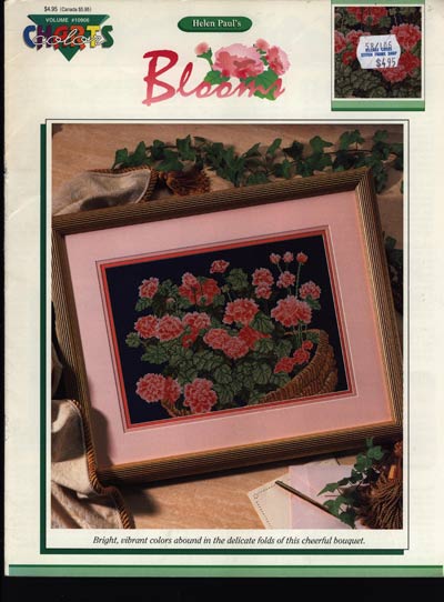 Blooms Cross Stitch Leaflet
