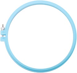 Hoop-La Plastic Embroidery Hoop, 7 inches Cross Stitch Notions