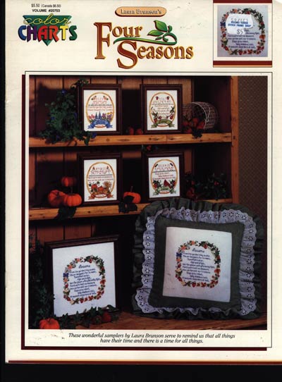 Four Seasons Cross Stitch Leaflet