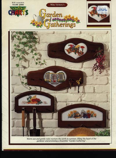 Garden Gatherings Cross Stitch Leaflet