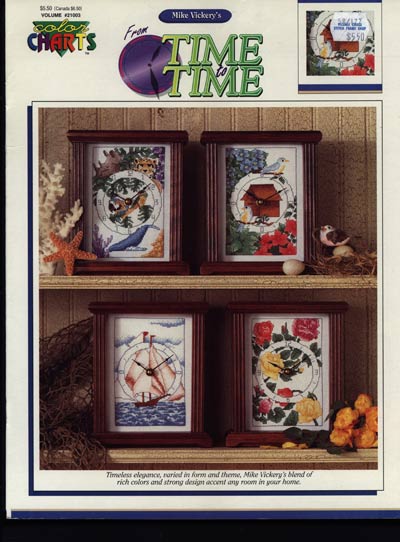 From Time To Time Cross Stitch Leaflet