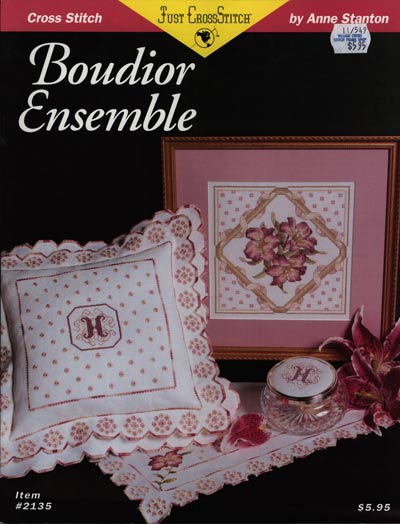 Boudior Ensemble Cross Stitch Leaflet