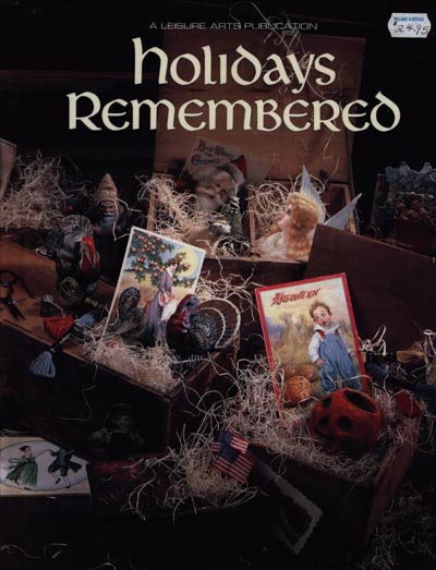 Holidays Remembered Cross Stitch Book