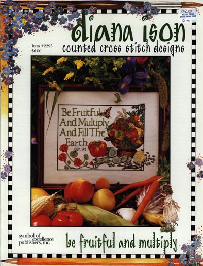 Be Fruitful And Multiply Cross Stitch Leaflet