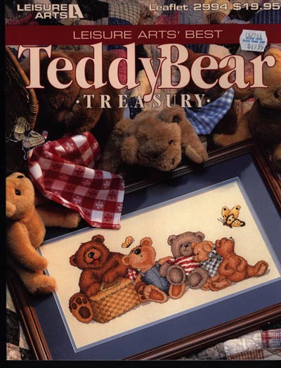 Teddy Bear Treasury Cross Stitch Book