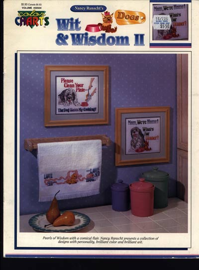 Wit and Wisdom II (Dogs) Cross Stitch Leaflet
