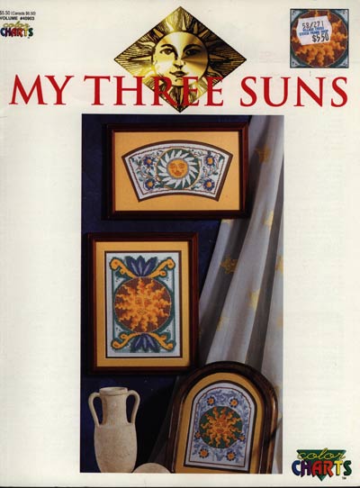 My Three Suns Cross Stitch Leaflet