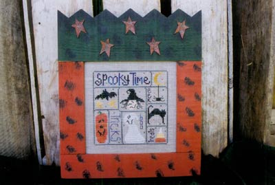 Spooky Time Cross Stitch Leaflet