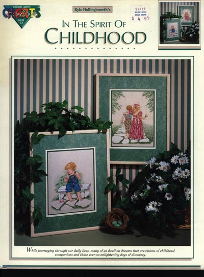 In The Spirit of Childhood Cross Stitch Leaflet