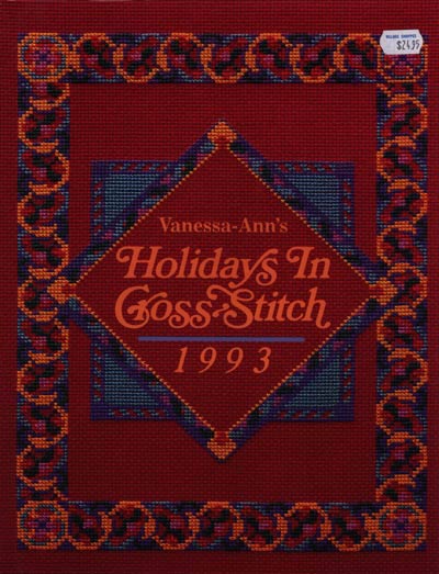 Vanessa-Ann's Holidays In Cross Stitch 1993 Cross Stitch Book