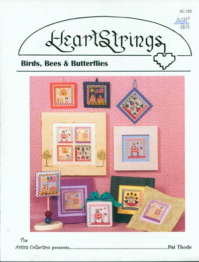 Birds, Bees and Butterflies Cross Stitch Leaflet