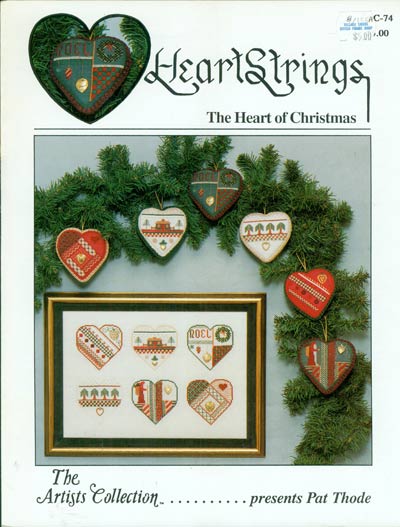 The Heart of Christmas Cross Stitch Leaflet