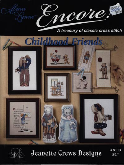 Encore! Childhood Friends Cross Stitch Leaflet