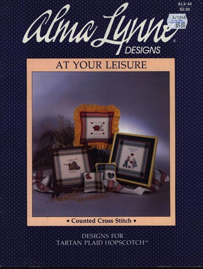 At Your Leisure Cross Stitch Leaflet