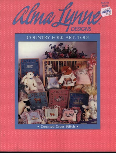 Country Folk Art Too! Cross Stitch Leaflet