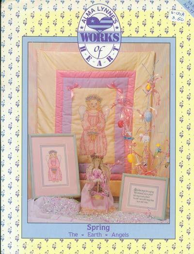 The Earth Angels - Spring Cross Stitch Leaflet