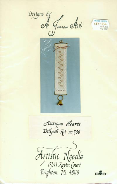 Antique Hearts Kit Cross Stitch Kit