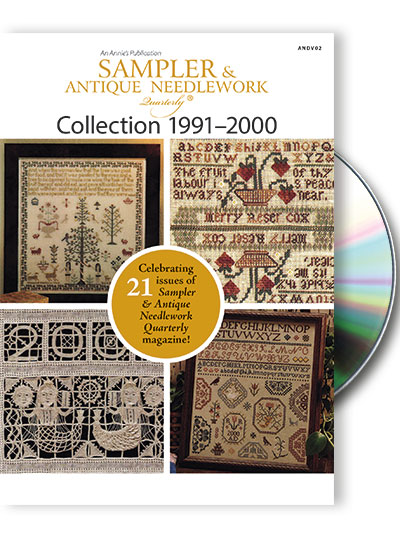 Sampler and Antique Needlework Quarterly Collection 1991-2000 Cross Stitch Notions