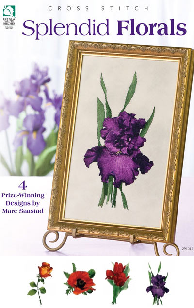 Splendid Florals Cross Stitch Book