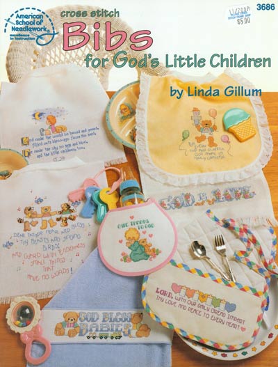 Bibs for God's Little Children Cross Stitch Leaflet