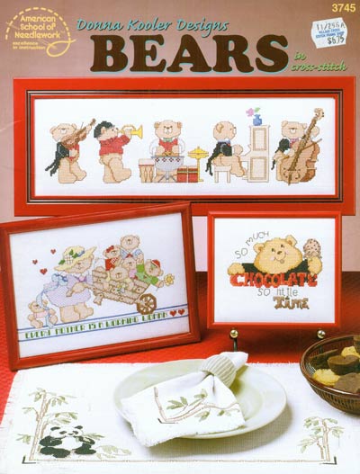 Bears Cross Stitch Leaflet