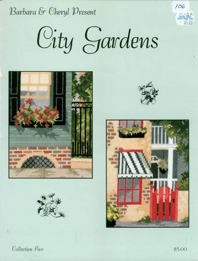 City Gardens - Collection Five Cross Stitch Leaflet