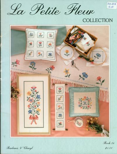 La Petite Fleur Collection Cross Stitch Leaflet