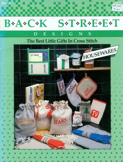 The Best Little Gifts In Cross Stitch  -  Housewares Cross Stitch Leaflet