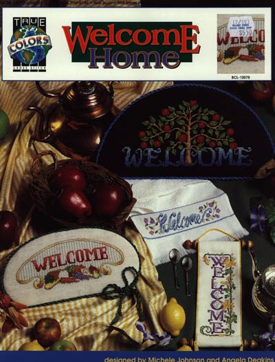 Welcome Home Cross Stitch Leaflet