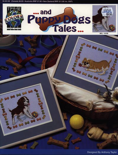 And Puppy Dog Tails Cross Stitch Leaflet